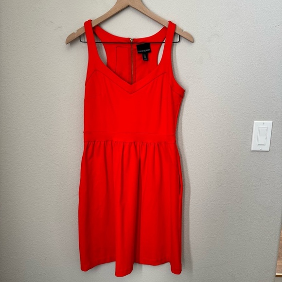 Cynthia Rowley V-Neck A line Mini Dress with pockets Women’s size 6 - Picture 1 of 9